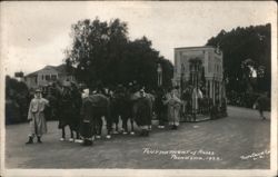 Tournament of Roses Parade Float, 1922 Postcard