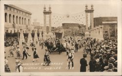 1925 Admission Day Parade, San Francisco Diamond Jubilee Postcard