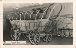 Conestoga Wagon Museum of Science & Industry Chicago Postcard