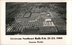 Airstream Southeast Rally 1969 Postcard