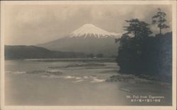 Mt. Fuji from Tagonoura Landscape View Postcard