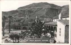 Scotty's Castle and Guest House, Death Valley Postcard