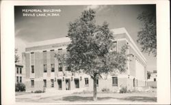 World War Memorial Building Exterior View Postcard