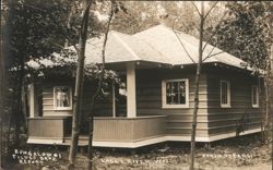 Bungalow #1 Tilden Bros. Resort Cabin Eagle River WI Postcard
