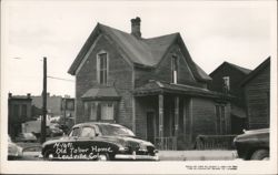 Old Tabor Home, Historic Wooden House Exterior Postcard