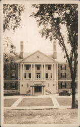 Christian Science Pleasant View Home Main Entrance Front View Postcard