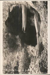 Celery Formation, Big Room, Carlsbad Cavern Postcard