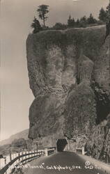 Oneonta Tunnel, Columbia River Highway, Oregon Postcard
