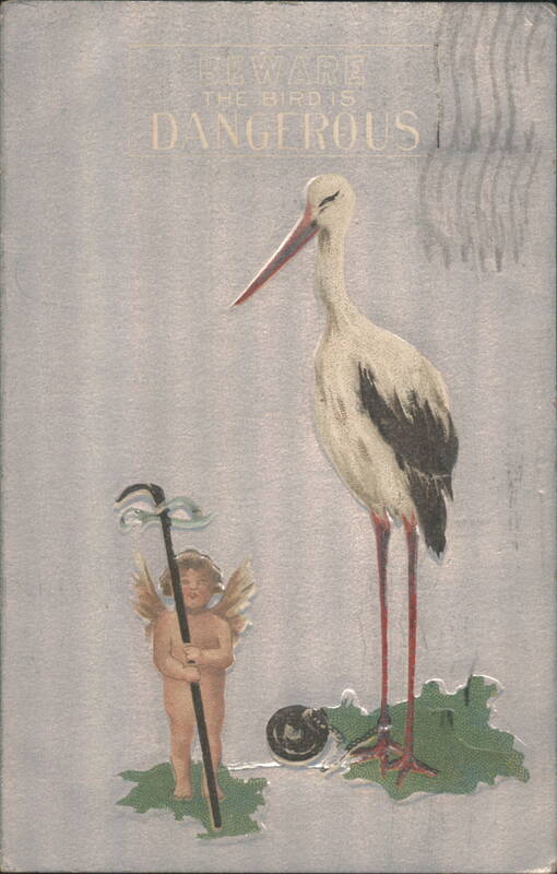 Beware the Bird is Dangerous, Stork and Cherub Storks