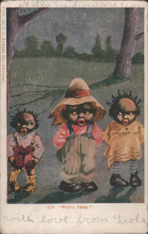 Black Americana Caricatures, Who's De're?