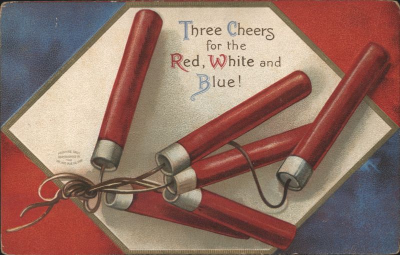 Three Cheers for the Red, White and Blue Firecrackers
