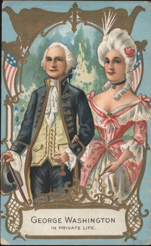 George Washington and Martha Washington in Private Life