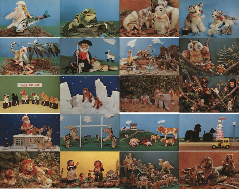 Set of 20: Steiff Zoo Favorites