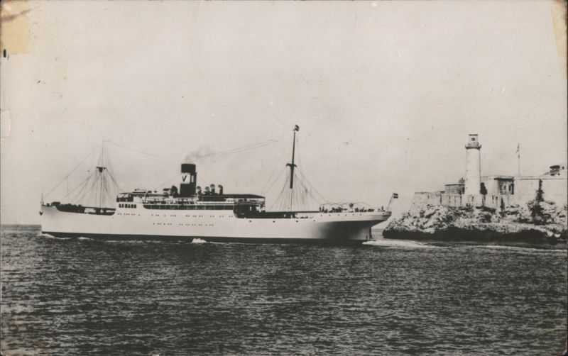 S. S. Contessa Vaccaro Line Steamer, Havana, Cuba