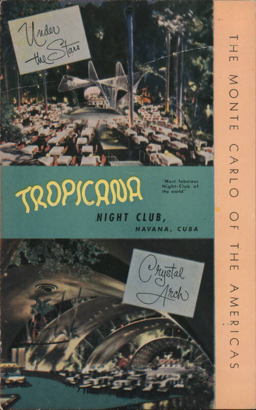 Tropicana Night Club Havana Cuba Under the Stars Crystal Arch