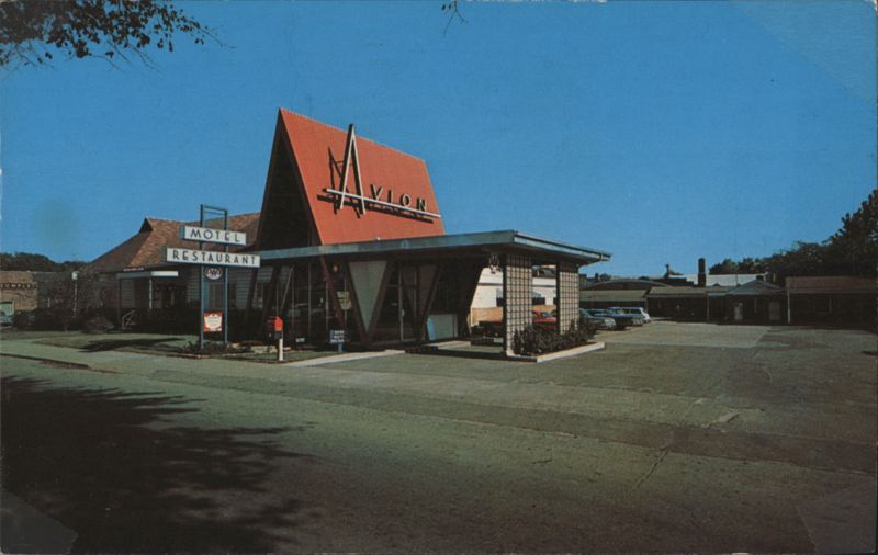 Avion Restaurant and Motel, A-Frame Roof Gainesville Georgia