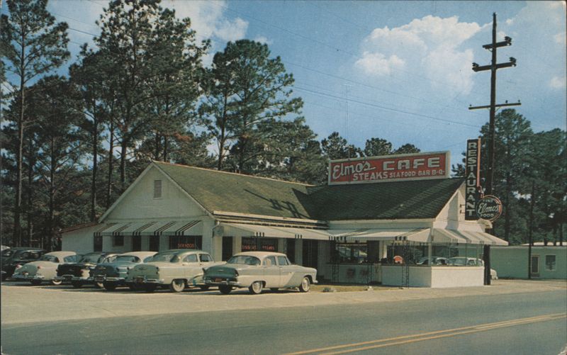 Elmo's Restaurant, Steaks Seafood Bar B-Q Kingsland Georgia