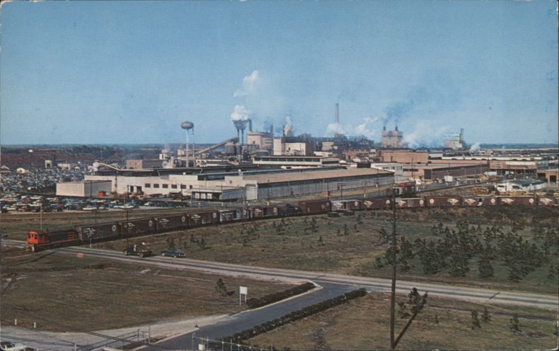 Union-Camp Paper Corp. Savannah Plant Georgia
