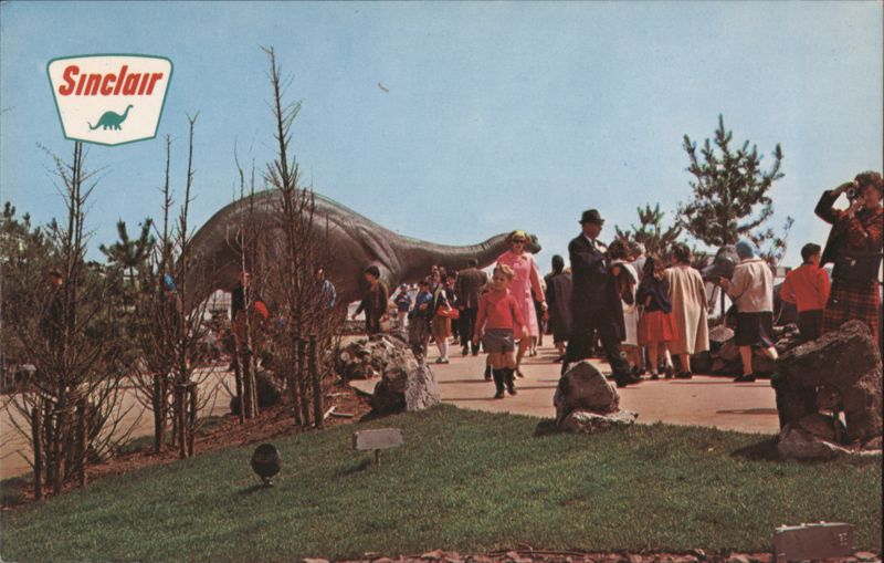 Sinclair Dinoland Brontosaurus New York World's Fair