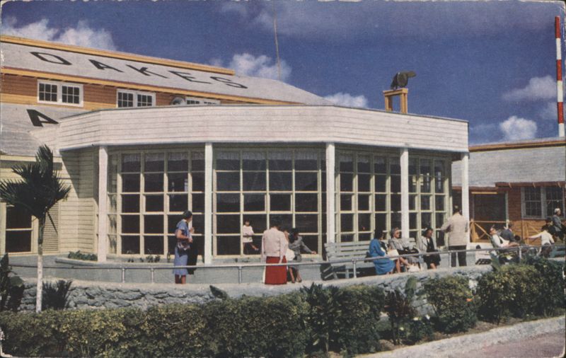 Oakes Airfield Terminal Building, Nassau, Bahamas Caribbean Islands