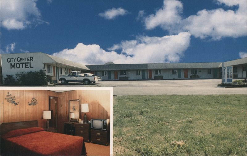 City Center Motel Gold Beach OR - Exterior & Room View Oregon