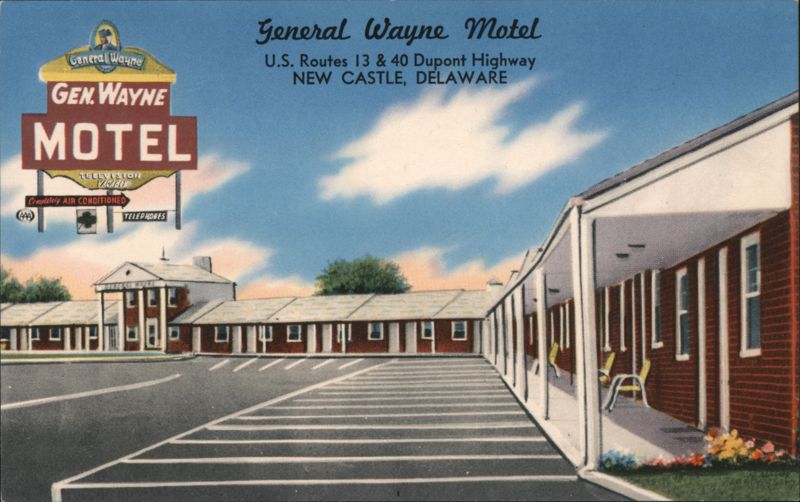 General Wayne Motel New Castle Delaware James E. Hess