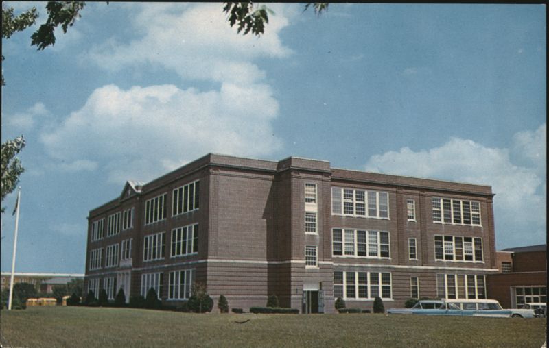 Milford High School Building Delaware F. W. Brueckmann
