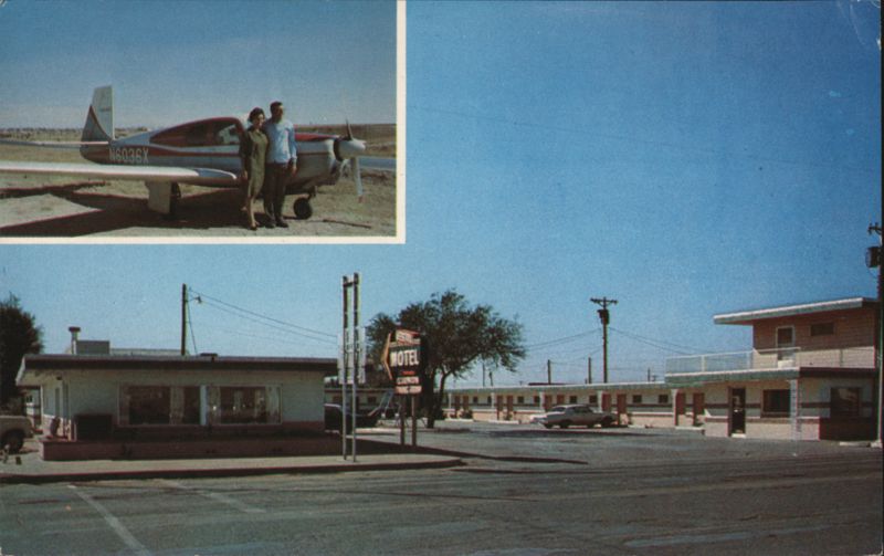 Vestal Motel & Guymon Dining Room, Flying Host & Hostess Oklahoma