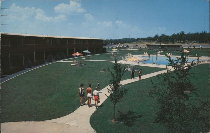 Western Hills Lodge, Sequoyah State Park, Grounds & Pool Wagoner Oklahoma