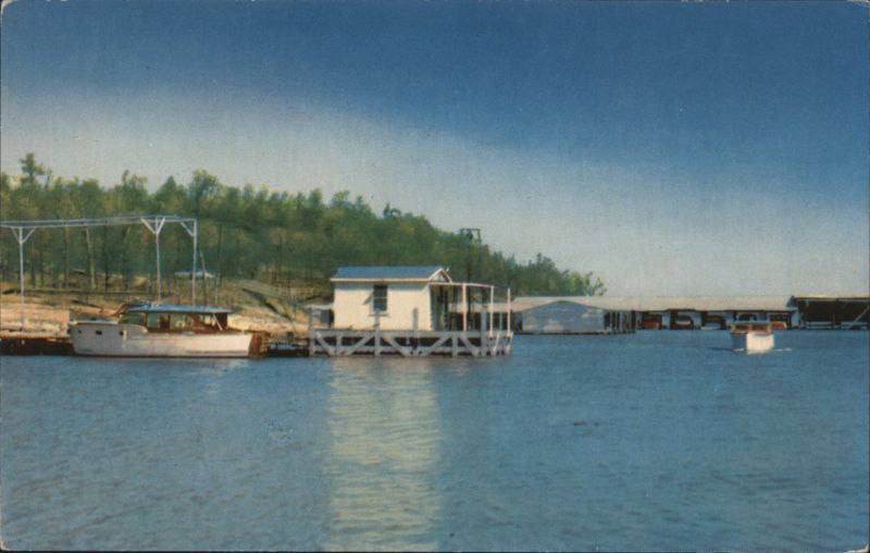 Grandpappy Point Boathouses, Durant, OK Oklahoma O. G. Weisz