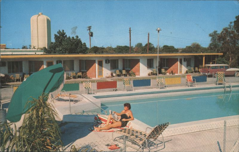 Motel Ann Swimming Pool, Clearwater, Florida