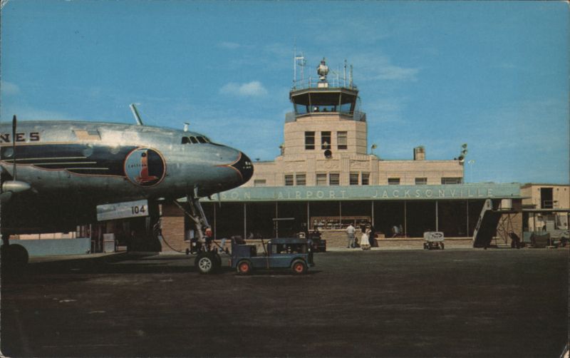Eastern Airlines Plane at Jacksonville Imeson Airport Florida