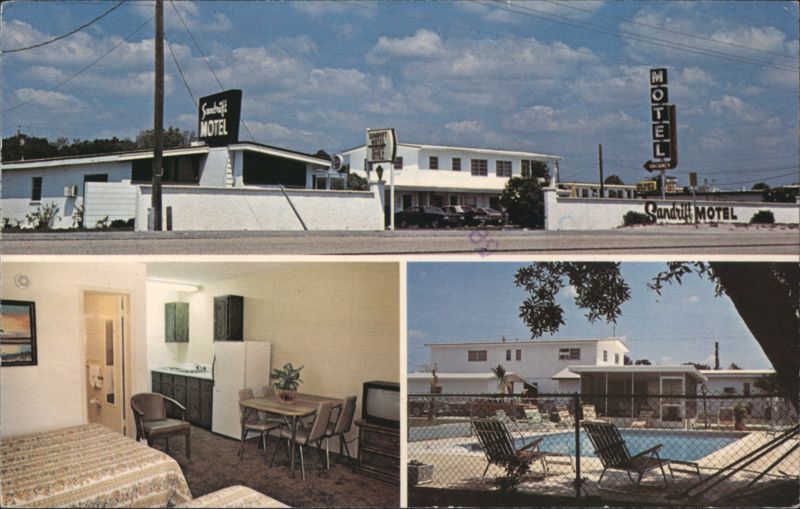 Sandrift Motel, Sebastian, FL - Exterior, Interior & Pool Florida