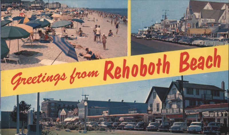 A triple greeting from Rehoboth Beach Delaware