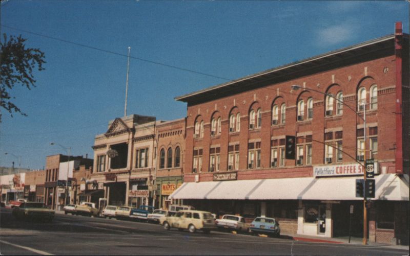 Whiskey Row, Montezuma Street Prescott Arizona Charles P. Kendall