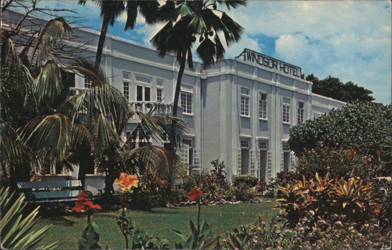 Windsor Hotel, Hastings, Barbados Caribbean Islands