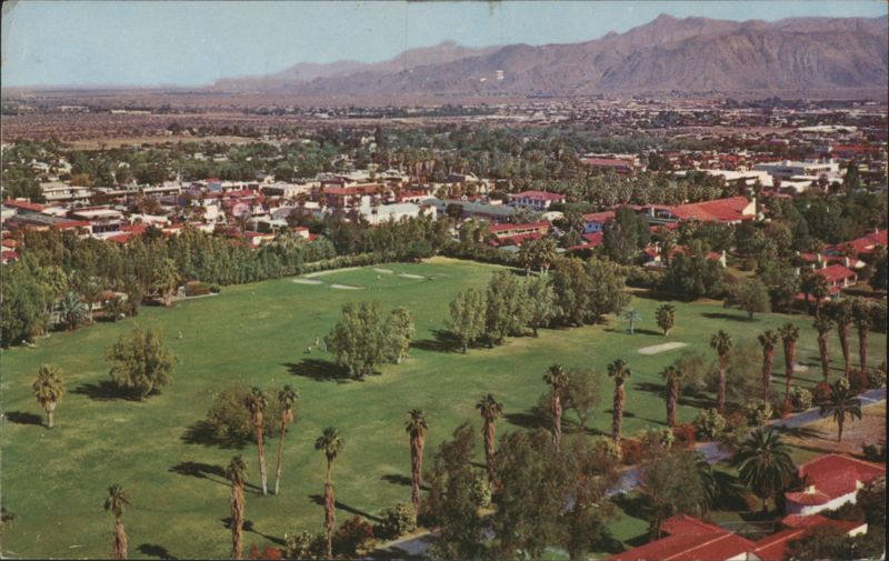 Overlooking Golf Course, El Mirador Palm Springs California