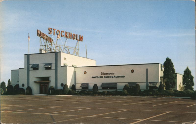 Stockholm Famous Swedish Smörgåsbord Restaurant Somerville New Jersey