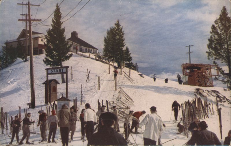 The Round House on Baldy Mountain Sun Valley Idaho