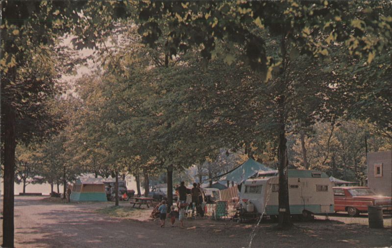 Camp Area, Pymatuning Lake, Pymatuning State Park Andover Ohio