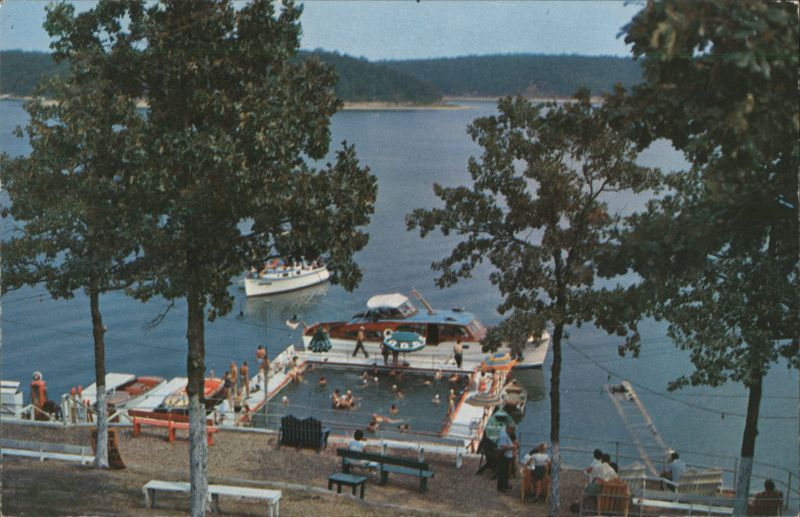 Floating Swimming Pool, Grand Glaize Arm, Lake of the Ozarks Missouri