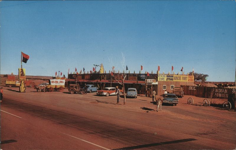 Apache Fort Indian Trading Post & Zoo, Joseph City, AZ Arizona