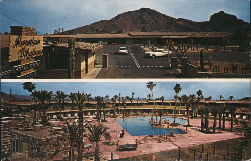 Mountain Shadows Resort Pool & Camelback Mountain Scottsdale AZ Arizona
