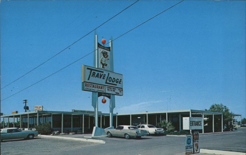 Gila Bend Travelodge Restaurant Coffee Shop Cocktail Lounge Arizona