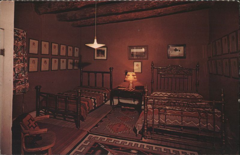 Hubbell Trading Post Guest Bedroom, Ganado, AZ Arizona