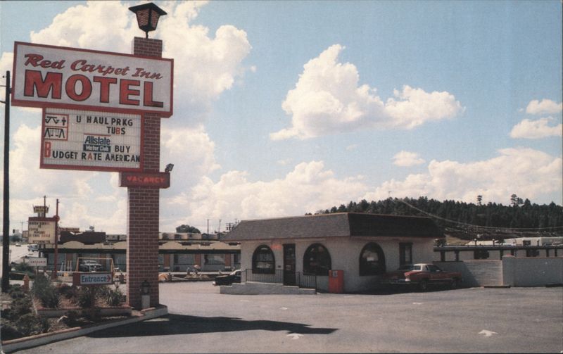 Red Carpet Inn Motel, 1500 E. Santa Fe Flagstaff Arizona