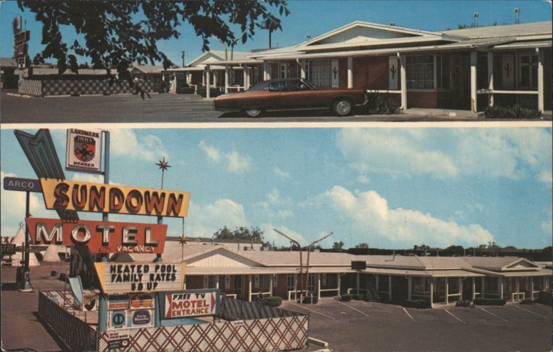 Sundown Motel Holbrook AZ - Heated Pool, Free TV, Family Rates Arizona