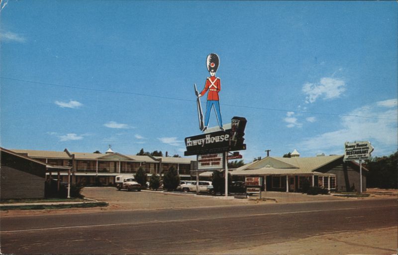 Sentry Hiway House Motel Holbrook AZ with British Guard Arizona