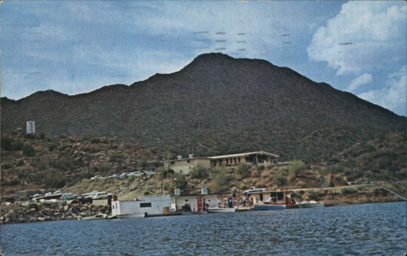 Saguaro Lake Marina, Stewart Mountain, Arizona