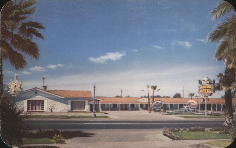 Pike's Motor Hotel, Yuma, AZ - Highway 80 Arizona